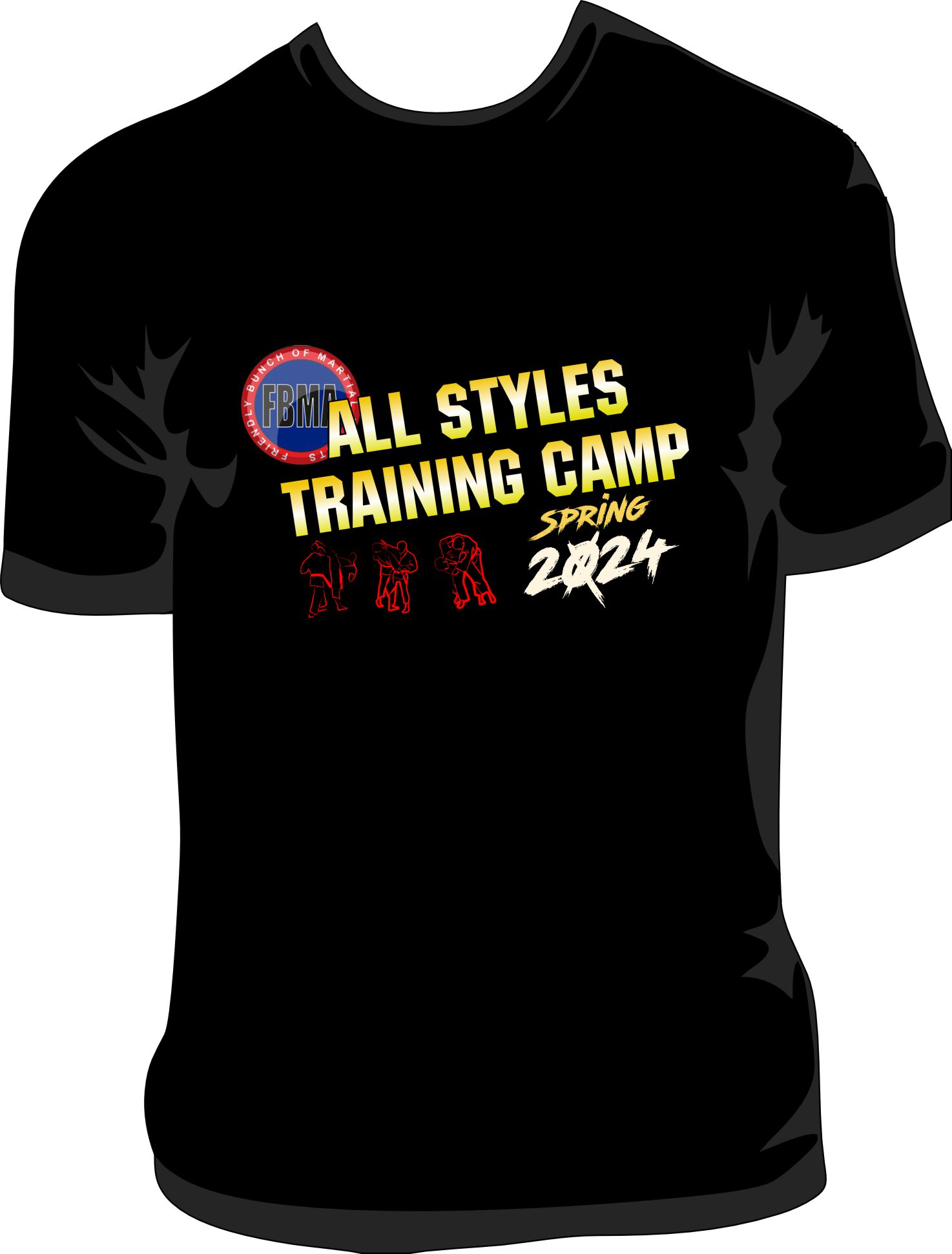 Black Training T-Shirt